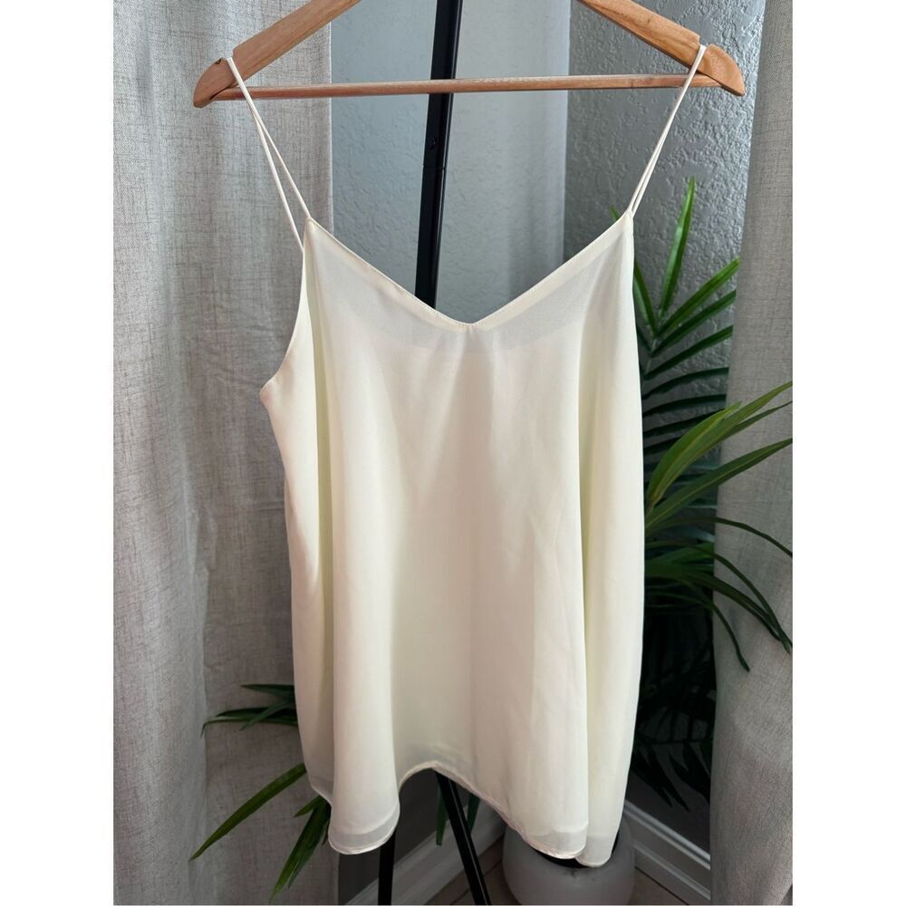 Umgee USA‎ Dressy Tank Top Women’s Cream Girly Boho Large